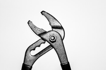 pliers on a white background
