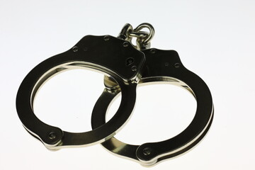 Law enforcement handcuffs for prisoners 