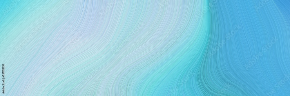 Aufkleber colorful and elegant vibrant background graphic with modern soft curvy waves background design with 