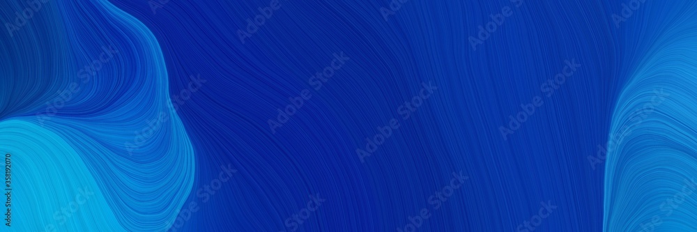 Poster colorful and elegant vibrant background graphic with smooth swirl waves background design with dark 