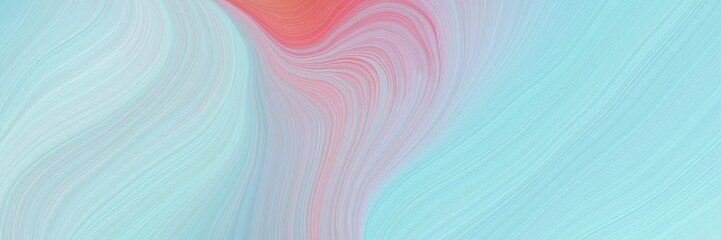colorful and elegant vibrant background graphic with contemporary waves illustration with light blue, pale violet red and pastel purple color
