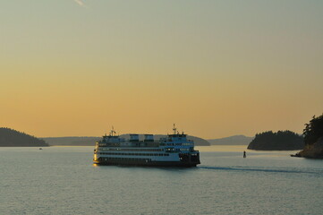 Obraz premium Pacific Northwest Ferry System