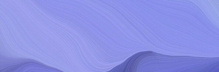 Fototapeta premium colorful and elegant vibrant abstract artistic waves graphic with modern waves background illustration with medium purple, light pastel purple and slate blue color