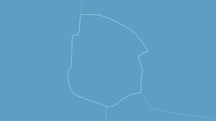 Juan Fernandez tectonic plate - outlined. Pattern