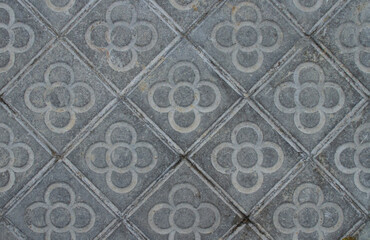 Barcelona typical floor tiles