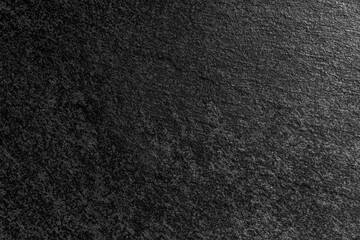 Dark grey black slate texture in natural pattern with high resolution for background and design art work. Black stone wall