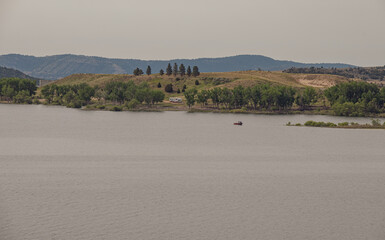 lake in the mountains