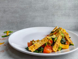 Tempeh Mixed Vegetables 