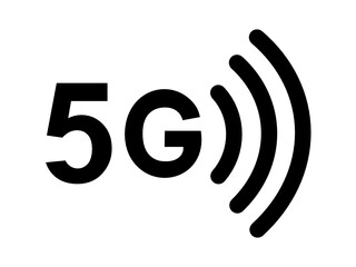 internet 5G ikona - obrazy, fototapety, plakaty