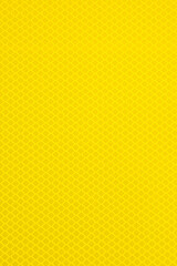 Obraz premium The yellow background pattern of curving symbols is perfect
