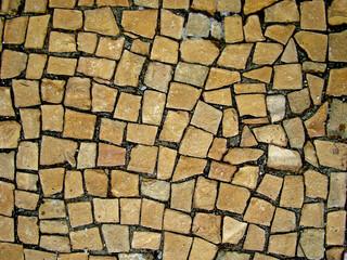 Sidewalk mosaic in Rio de Janeiro