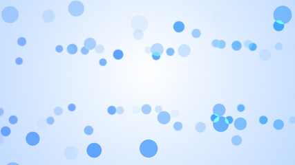 Sun light beams shining from above coming through the deep crystal clear blue water causing a beautiful water lighting reflections curtain with air bubbles.