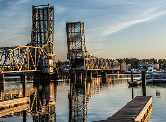 Michigan Ave Bridge, Sturgeon Bay Bridge, Michigan