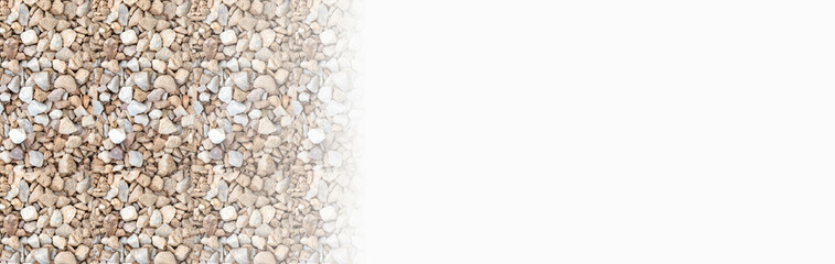 panoramic gradient from stone to white