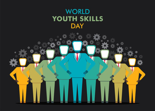 World Youth Skills Day Poster Or Banner Design