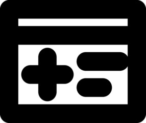 Obraz premium insurance card icon vector for web and apps