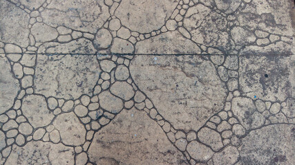textura de piso agrietado