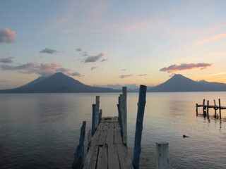 LAGO ATITLAN - PANAJACHEL - GUATEMALA - ATITLAN LAKE