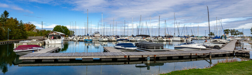 The Thornbury Harbour, Blue Mountains, Ontario, Canada