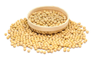 beans isolated on white background