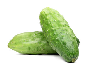 cucumber isolated on white background