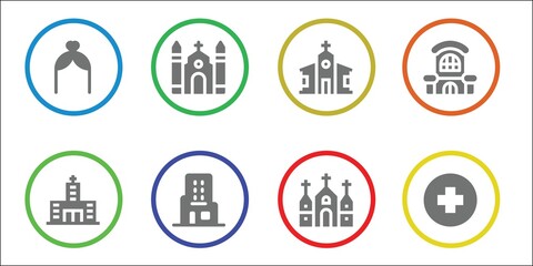 exterior icon set