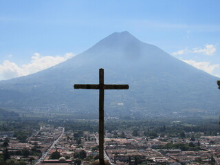 Cerro de La Cruz - ANTIGUA GUATEMALA - GUATEMALA - HILL OF THE CROSS