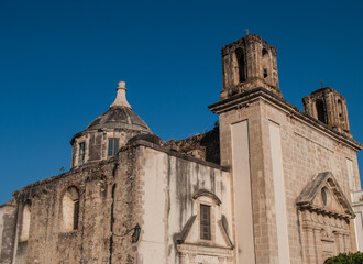 Fototapeta na wymiar Old Temple Church in Taxco Guerrero, Mexico