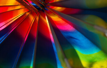 Colored umbrella