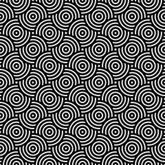 Fototapeta premium Geometric seamless pattern, background. For use in design and photo. Template for textile, wallpaper, any printing types. Transparent background. Vector illustration.