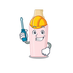 Foundation caricature design concept worked as an automotive