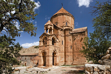 Church of the Holy Cross (Cathedral of the Holy Cross) (Akdamar Kilisesi) on Akdamar Island, Lake Van, Turkey