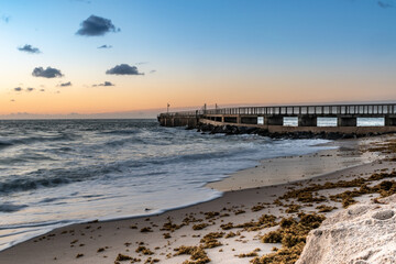 sunrise on the beach
