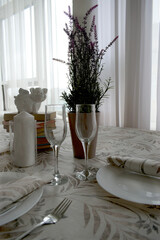 wedding table setting
