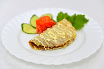 food, meal, plate, cheese, sandwich, dinner, breakfast, fried, lunch, tomato, bread, salad, meat, white, dish, pancake, snack, vegetable, grilled, toast, delicious, potato, fresh, baked, cuisine