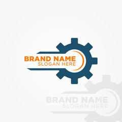 Simple and Modern Gear Logo Design for your business