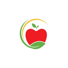 Apple illustration logo