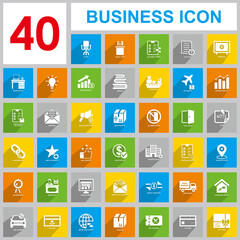 business icon vector , finance icon vector