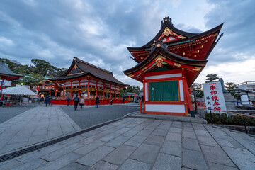 Fushimi Inari Shrine. Kyoto, Japan.