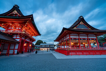 Fushimi Inari Shrine. Kyoto, Japan.