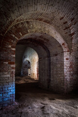 Obraz premium Basement of Daugavpils fortress