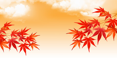 紅葉　もみじ　秋　背景