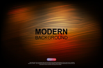 Obraz premium Abstract dark design with gradient, subtle gray wavy stripes