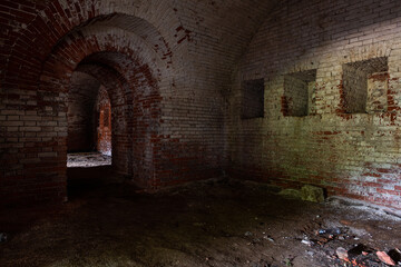 Basement of Daugavpils fortress