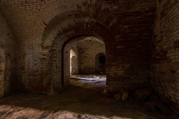 Obraz premium Basement of Daugavpils fortress