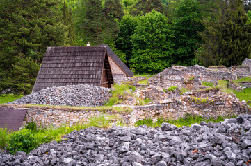 Klastorisko in Slovak Paradise, Slovensky Raj National Park, Slovakia