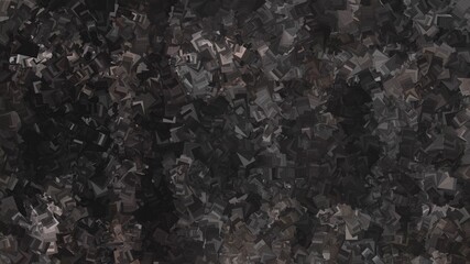geometric pattern illustration in black grey tone color abstract background