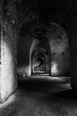 Fototapeta premium Basement of Daugavpils fortress