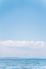 blue sky and sea