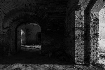Basement of Daugavpils fortress